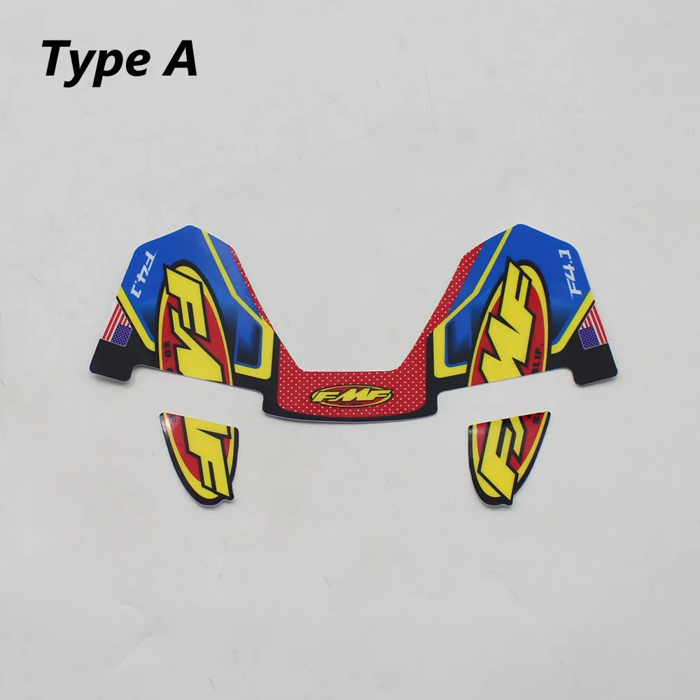 FMF Auspuff - Aufkleber - 4T