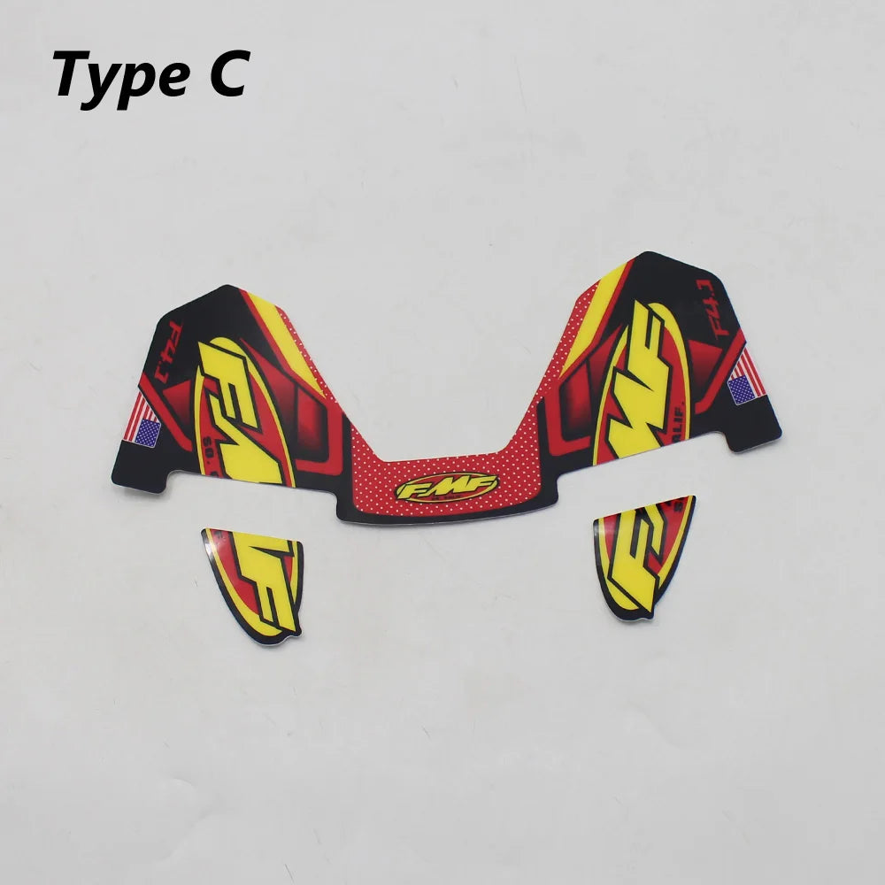 FMF Auspuff - Aufkleber - 4T