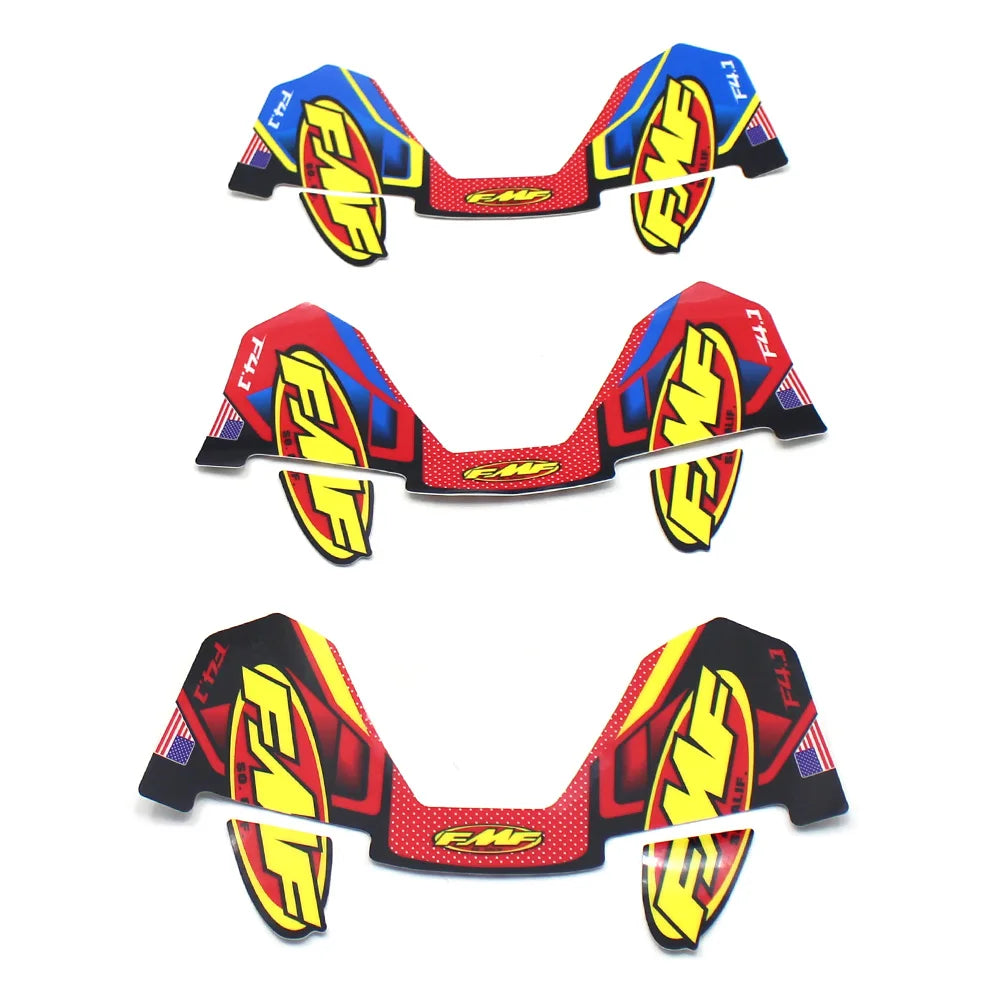 FMF Auspuff - Aufkleber - 4T